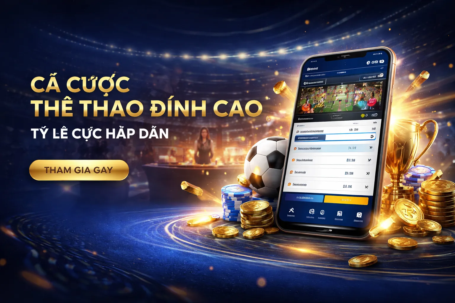 Hình ảnh các loại hình cá cược thể thao s666 plus